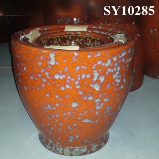 Pot for flower unique color ceramic gift pot plant