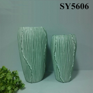 New product cement color unique plant pots