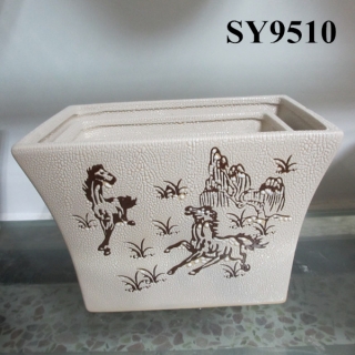 2015 new year hotel decoration wholesale pot