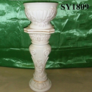 Pot for sale roman column home decoration gate pot