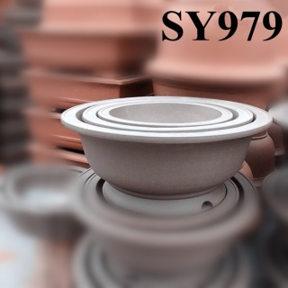 New product 2015 terracotta wholesale bonsai pots