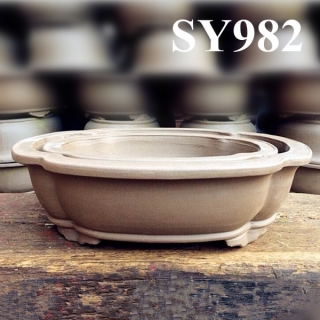 New design chinese unique terracotta ceramic bonsai pot