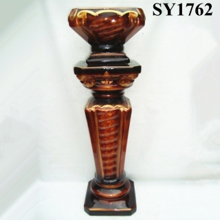 Elegant marble decoration ceramic pot