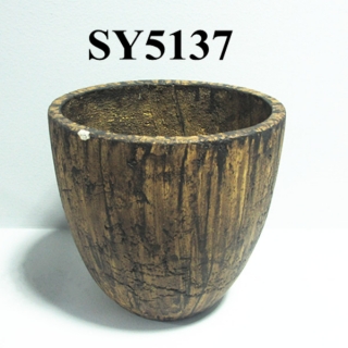 2015 New Series round flower pots wholesale