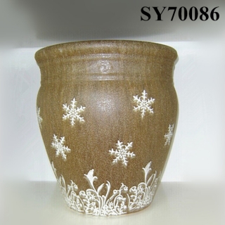 Popular product sale garden decorative large clay pots