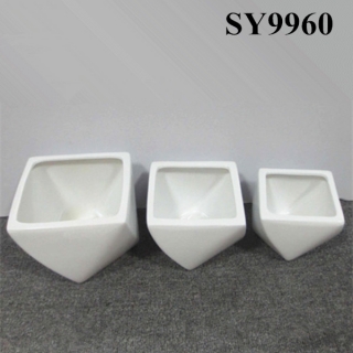 decorative plant ceramic corner flower pot