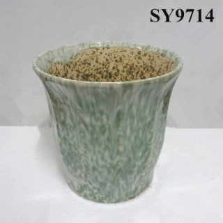 Flower pot for wholesale bright cheap garden ceramic pots