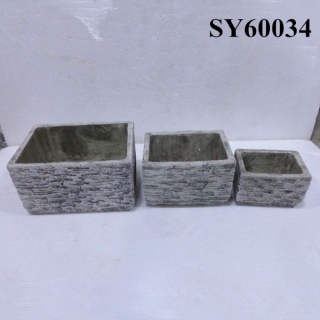 Pot for sale rustic square terracotta pots plants