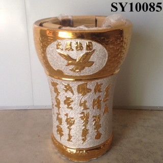 2015 chinese style galvanized planter pot
