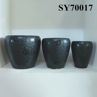 decorative pattern ceramic modern planters