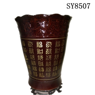 Chinese style unique big cheap plant pots