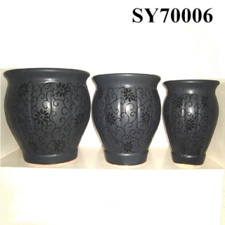 Indoor and outdoor decorative pattern large flower pot