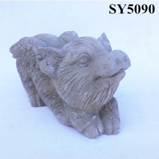 Unique design for sculptures angel decorative pig statue