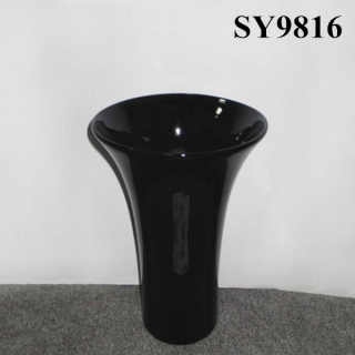 Beautiful decoration vertical ceramic flower pot