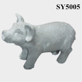 Home decoration for sale cement garden pig animal statue
