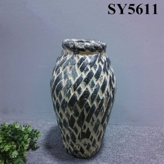 Cement pot for sale decorative garden antique flower pot