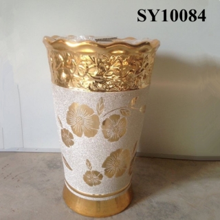 Hotsale large decorative ceramic flower pots