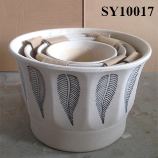 Ceramic pot for sale decorative garden plant pots indoor