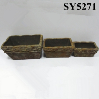 Rectangular clay pot cheap