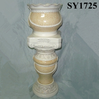 36 inch roman style porcelain pot set