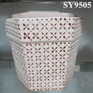 Polygon hotel flower pot wholesale