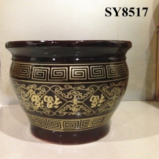 Commercial garden pot for sale chinese style ceramic planter pots