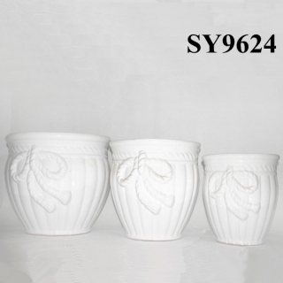 Flower pot for sale white ceramic garden plant pot