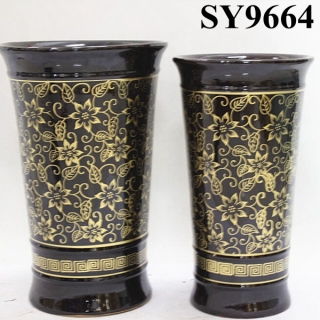 Pot for sale tall colorful garden flower pot