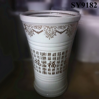 Ceramic flower pot for indoor decoration porcelain garden planter pot