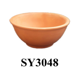 Pot for plant bowl terracotta garden flower pot