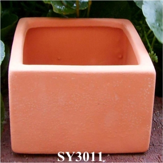 Planter pot for decoration items square terracotta garden pots wholesale