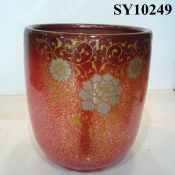 2015 year Newest popular porcelain hotel plant pot