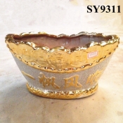 Hotsale ship shape galvanized pot wholesale