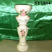 39 inch roman column decoration school planter pot