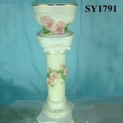 39 inch roman column decoration garden planter pot