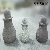 Garden lotus pillar garden decoration cement statue